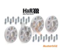 H&R TRAK+ Spessori DRA 56Mm E 70Mm/Asse Per Porsche Cayman 987 (2005-2013)