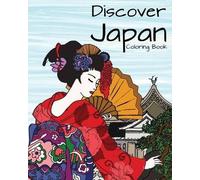 H.R. Wallace Publishing Discover Japan Coloring Book (Tascabile)