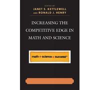 H Richard Miller Increasing the Competitive Edge in Math and Science (Tascabile)