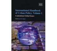 H. S. Geyer International Handbook of Urban Policy, Volume 1 (Copertina rigida)