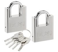 H&S Lucchetti Alta Sicurezza - Lucchetto Armadietto Palestra - Set 2x Lucchetti