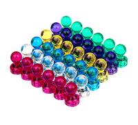 H&S Magneti al Neodimio da Frigorifero - 36 Pezzi - Set Calamite Potenti - Ganci Magnetici per Bacheche e Lavagne Bianche - Accessori Ufficio Casa - Magnete per Lavagna