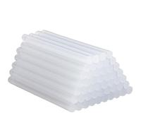 H&S Stick di Colla a Caldo per Pistola Incollatrice - 50 Pezzi - Ricariche di Resina EVA da 7mm x 100mm - Ricarica Bastoncini di Adesivo Trasparente - Ideale per Progetti Fai da Te