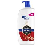 H&S X Old Spice Captain Shampoo antiforfora, 800 ml, agisce contro grasso e prurito fin dal primo lavaggio. Fino al 100% di protezione contro la forfora. Clinicamente testato. Aroma di qualità