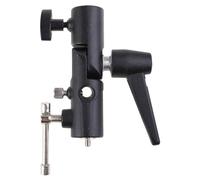 H-Shape Ombrello in Metallo Softbox Supporto Staffa Adattatore Regolabile Per 1/4 "3/8" Lampada Supporto Treppiede Supporto Supporto Tablet Mount Morsetto Adattatore Per Attacco Fotocamera