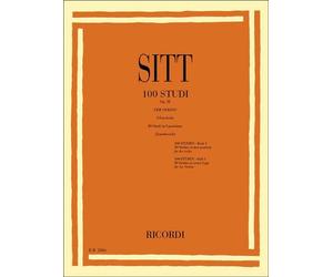 H. SITT - 100 STUDI OP. 32 PER VIOLINO - 1° FASCICOLO - ED. RICORDI