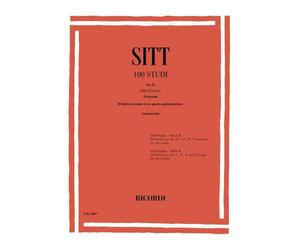 H. SITT - 100 STUDI OP. 32 PER VIOLINO - 2° FASCICOLO - ED. RICORDI