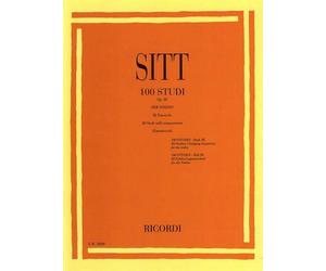 H. SITT - 100 STUDI OP. 32 PER VIOLINO - 3° FASCICOLO - ED. RICORDI