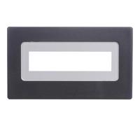 H-TRONIC Telaio anteriore FR 216 nero Adatto per (schermo): schermo LCD 16 x 2 (L x A x P) 91 x 53 x 20 mm plastica 1 pz(i)