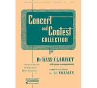 H. Voxman Concert And Contest Collection - Bas Clarinet (PA) (Tascabile)