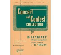 H. Voxman Concert And Contest Collection - Clarinet (PA) (Tascabile)