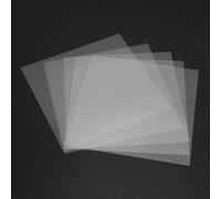 H&W Fuse Bead Iron Paper - Foglio di plastica trasparente per stiratura, 20 pezzi