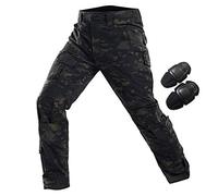 HANSTRONG GEAR H World EU Esercito Militare tattico Airsoft Paintball Shooting Pantaloni da Combattimento da Uomo con Ginocchiere MCBK