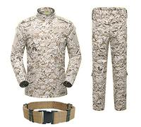 H World EU militare tattico uomo caccia combattimento BDU uniforme tuta camicia e pantaloni con cintura