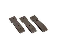 H World Shopping Durable Tactical Sistema Lungo 7,6 cm Malice Clip Fascetta 3 Pezzi de