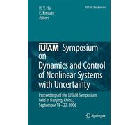 H.Y. Hu IUTAM Symposium on Dynamics and Control of Nonlinear (Copertina rigida)