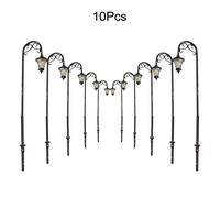 H0 Controllo Luce Park Lanterne Set & Resistori 10 Pcs 10 1:87 63mm Bonsai