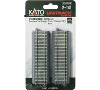 H0 KATO UNITRACK 2-141 BINARIO DIRITTO 123 MM 4 PZ MODELLISMO