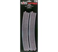 H0 KATO UNITRACK 2-230 BINARIO CURVO 4 PZ MODELLISMO