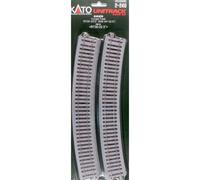 H0 KATO UNITRACK 2-240 BINARIO CURVO 4 PZ MODELLISMO