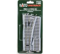 KATO HO Gauge 2-853 affluenza destra con Unitrack curva raggio 550 mm (21 5/8)