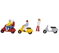 Preiser 10128 Motore Scooter Vespa-Fahrer, H0