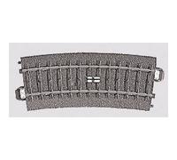 H0 mrklin c con massicciata 24194 commutatore binari curvo