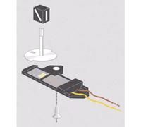 H0 mrklin c con massicciata 74470 luci segnalazione scambio