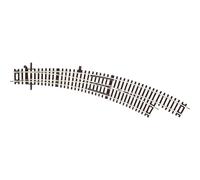 ROCO 42473 - Deviatoio curvo destro BWr3/4 419,6 mm (R3), angolo d'arco 30°. Cod
