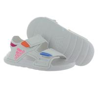 H03775 Adidas AltaSwim Sandal J bianco rosa fucsia scarpe da ginnastica per...