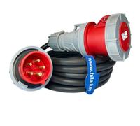 H07RN-F 5x6mm2 Adattatore CEE 32A 5P (spina) a 63A 4P (presa) IP67 2m