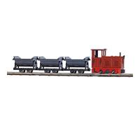 H0f starter kit ferrovia Decauville Busch 12006 Starter kit ferrovia