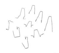 H1 H3 H4 H7 in acciaio con supporto clip di fissaggio compatibile 12 pezzi in acciaio inox morsetto a molla set lampadina auto Plus T (9 pezzi)