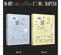 H1-KEY [LOVECHAPTER] 5° Mini Album 2 Ver SET/2 CD+2 Fotolibro+16 Card+2 Poster