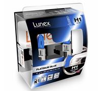 H1 Lunex Platinum Blue 55W 12V Lampadine Fari Alogeni 4700K Set