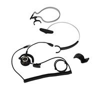 H1000 - Auricolare per call center con cancellazione del rumore e connettore RJ9, auricolare per telefono cordless con cuscinetti super morbidi, design indossabile a 3 vie per uso (Senza adattatore)