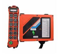 H112 Interruttori di controllo for gru industriali a velocità singola a 12 tasti, ponte sospeso, binario di sollevamento, controller for gru(1T 1R,AC DC24-264V)