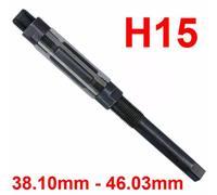 H15 - Dimensioni alesatore manuale regolabile - da 1,1/2"" a 1,13/16"" (da...