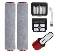 H15 Pro Accessori per Dreame H12 Pro FlexReach / H15 Pro / H15 Mix Bagnato e Asciutto Ricambi 5 Pezzi Set di Accessori Inclusi 2 Rulli, 2 Pezzi di Ricambio Filtro, 1 Spazzola di Pulizia