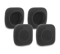 H150, 2 paia di cuscinetti auricolari di ricambio, compatibili con cuffie Logitech H150, H130, H250, in spugna morbida, colore: nero, 2 paia