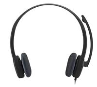 Logitech 981-000589 cuffia e auricolare cablato a padiglione ufficio nero