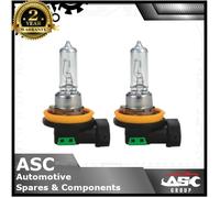 H16 19w 12v PGJ19-3 Alogena Lampadina - Nebbia, IN Curva, Faro - Coppia