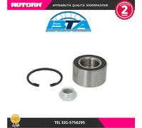 Kit cuscinetto ruota anteriore (MARCA-BTA)..