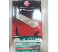 H20 = H74 Sacchi Sacchetti Battitappeto Hoover Purepower + Filtro Originali