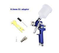 H2000 HVLP Mini GRAVITY Pistola a spruzzo a a, capacità della tazza 125cc Soffiaggio comodo(0.8mm EU adapter)