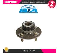 BTA Set di cuscinetti ruota H20538BTA posteriore per Hyundai Atos