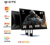 (H27T22 versione aggiornata) KTC H27T22C Monitor da gioco da 27 "2560x1440 QHD 16:9 ELED 180Hz H27T22