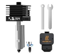 H2D/P2S Quick Swap Hotend 0.4mm Acciaio Temprato Ugello Testa di Stampa Dell'estrusore ad Alta Temperatura con Copertura in Silicone Compatible with Bambu Lab P2S/H2D Combo/A1/A1 Mini Stampanti 3D