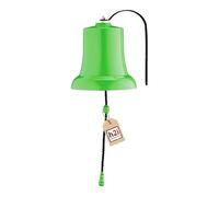 h2i Campana per casetta e torre da gioco | Campana da gioco | Accessori per torre da gioco resistenti alle intemperie | Campana in plastica | Verde