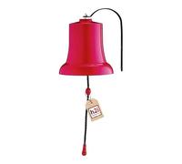 h2i Campana per casetta e torre da gioco | Campana da gioco | Accessori per torre da gioco resistenti alle intemperie | Campana in plastica | Rosso